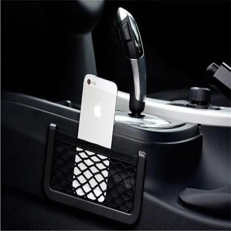 Универсальная Сетчатая Сумка для хранения на сиденье автомобиля эластичный