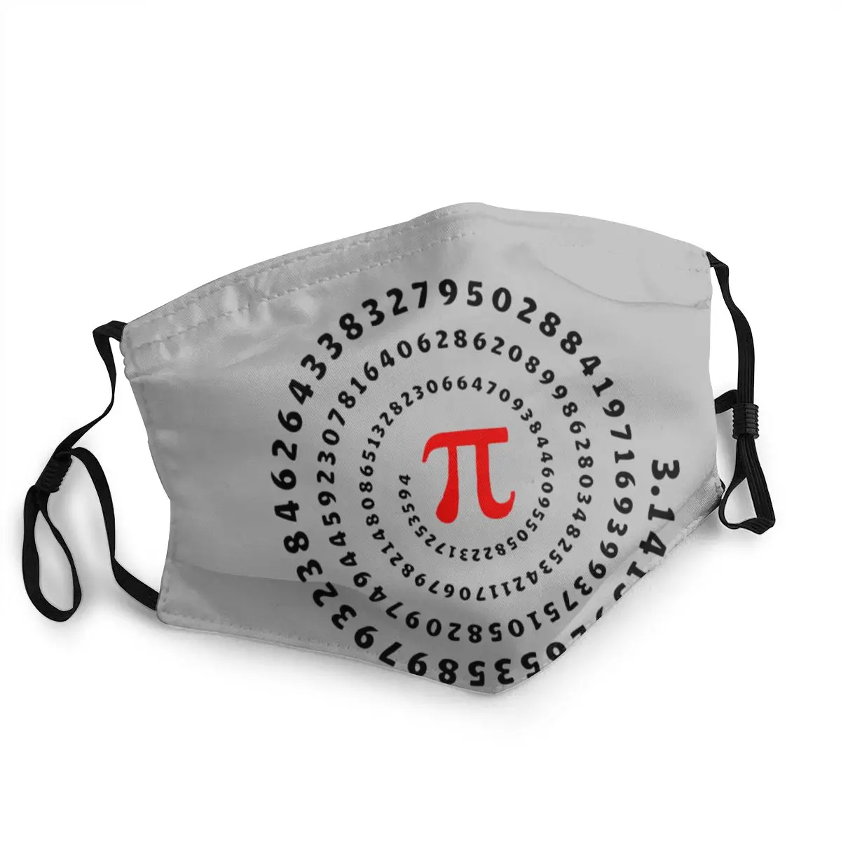 Pi Math иррациональный номер для взрослых неодноразовая маска лица крутая