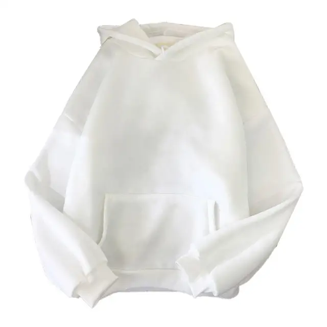 Plain white oversized hoodie shop