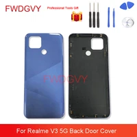 new back door cover for oppo realme v3 5g battery rear housing door mobile phone replacement case repair parts