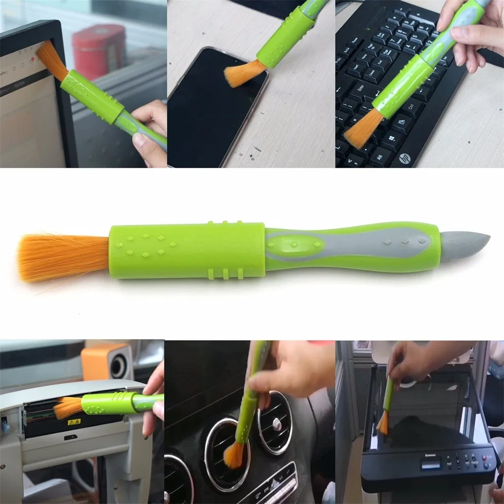 Пылеочиститель для компьютерного экрана чистящая линза ручка щетка салфетки