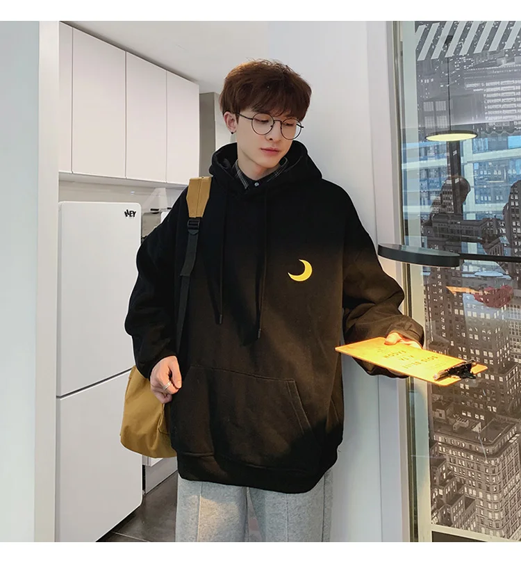 Privathinker Для мужчин Женская Осенняя обувь цветастые свободные уличная кофты Для мужчин s Harajuku Вышивка толстовки 5XL