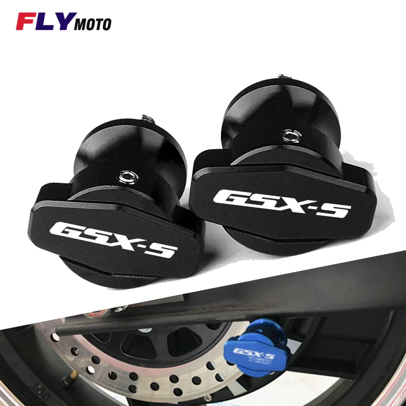 

For Suzuki GSX-S750 GSXS750 2011-2018 GSXS GSX-S 750 Motorcycle Accessories CNC Aluminum Swingarm Spools Slider 8MM Stand Screw