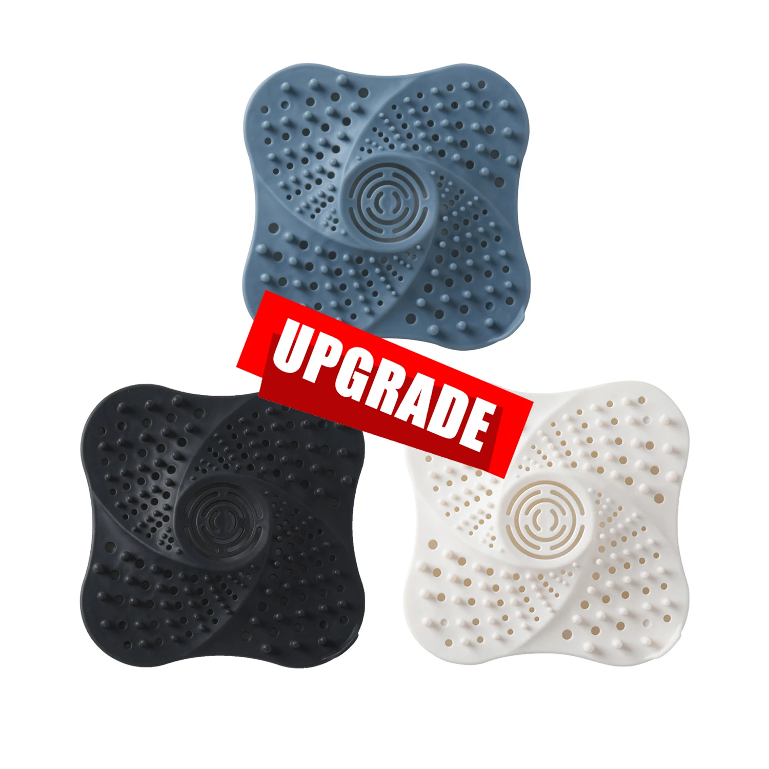 OYT Drain hair catcher with suction cup Hair Catcher Shower Filter for Kitchen Bathroom and Bath tub Stopper | Дом и сад