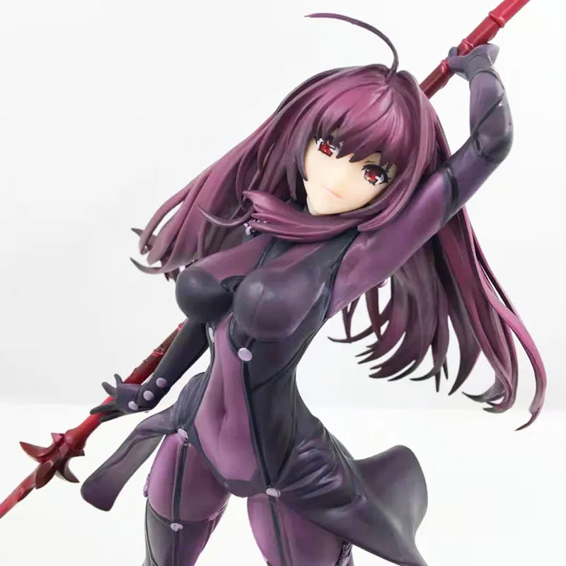 

30CM Anime Fate Saber Scathach Figurine Action Figure Oversize Ornament Model Toy Birthday Gift Movie Collection Free Shipping