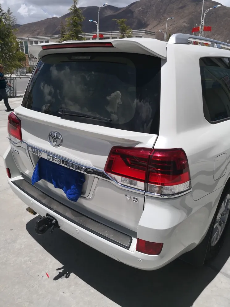 Спойлер на крышу для Land Cruiser задний цветной спойлер из АБС-пластика Toyota LC200 |
