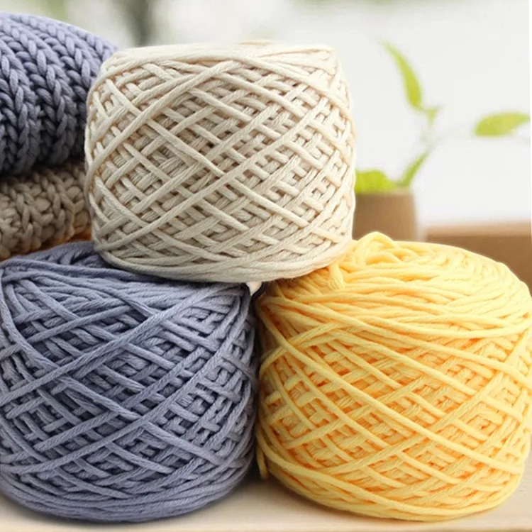 200 г/шар многожильный хлопковый шарф линия шляпа пальто крючок для обуви