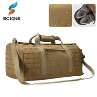 military tactical shoulder handbag outdoor gym fitness sports men army pouch waterproof molle camping hiking travel pack xa851y