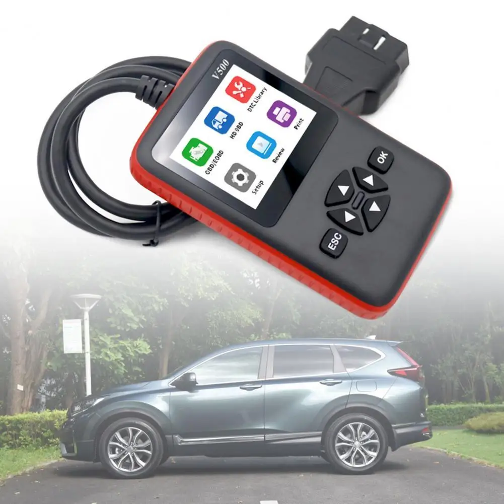 

Sturdy Diagnostic Scanner Fault Analysis ABS Automotive Engine Fault OBD Code Reader Diagnostic Instrument Code Eraser