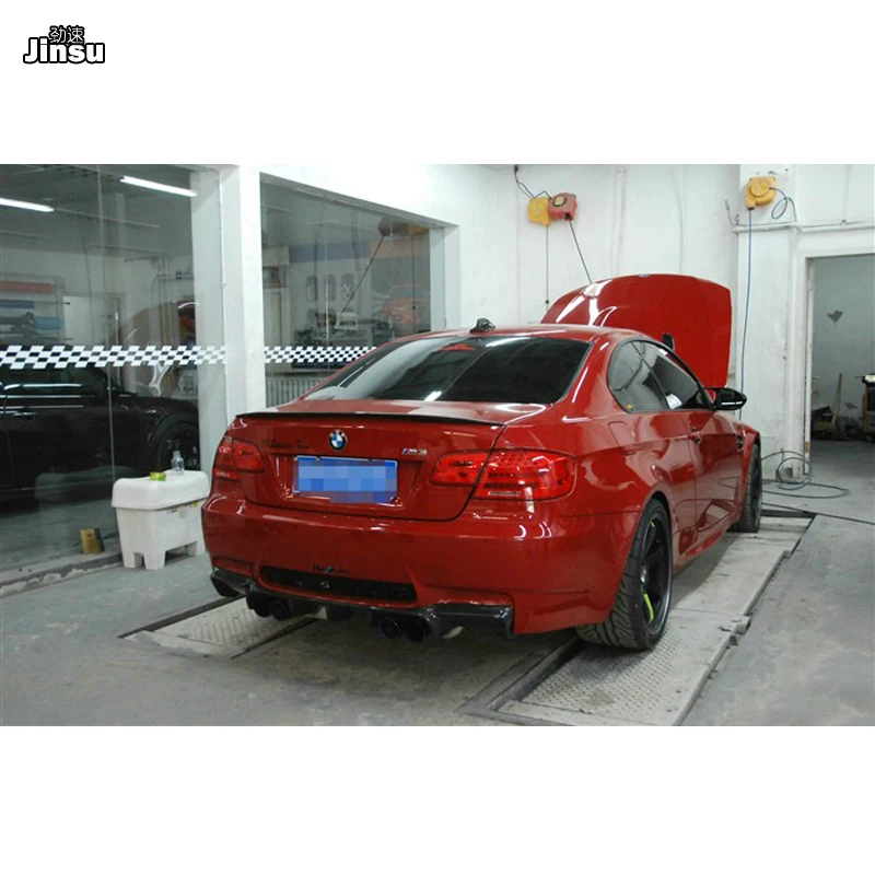 Для bmw 3 series coupe 320i 330i 335i M-tech 2006 - 2013 M style спойлер заднего багажника из углеродного