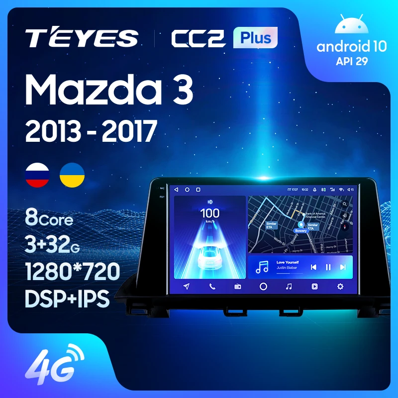TEYES CC2L CC2 Plus For Mazda 3 Mazda3 Axela BM 2013 - 2017 Car Radio Multimedia Video Player Navigation GPS Android No 2din 2 din dvd |