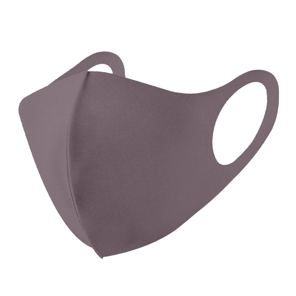 

Fashion Sport Face Mask For Men Breathable Pm2.5 Dustproof Washable Mouth Elastic Masks Masque Earloops No Decoration