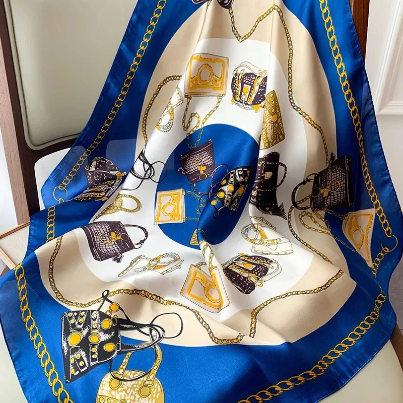 Женский пляжный шелковый шарф модная шаль для путешествий на весну и осень Новый