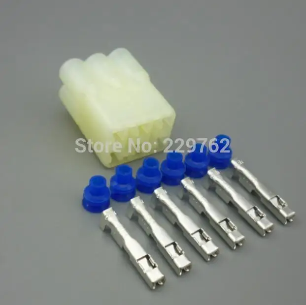 Shhworld Sea 6 Pin 2,2 мм HM 090 женский и мужской разъем для мотоцикла 6189-6171 6180-6181 Электрический разъем подходит для Toyota