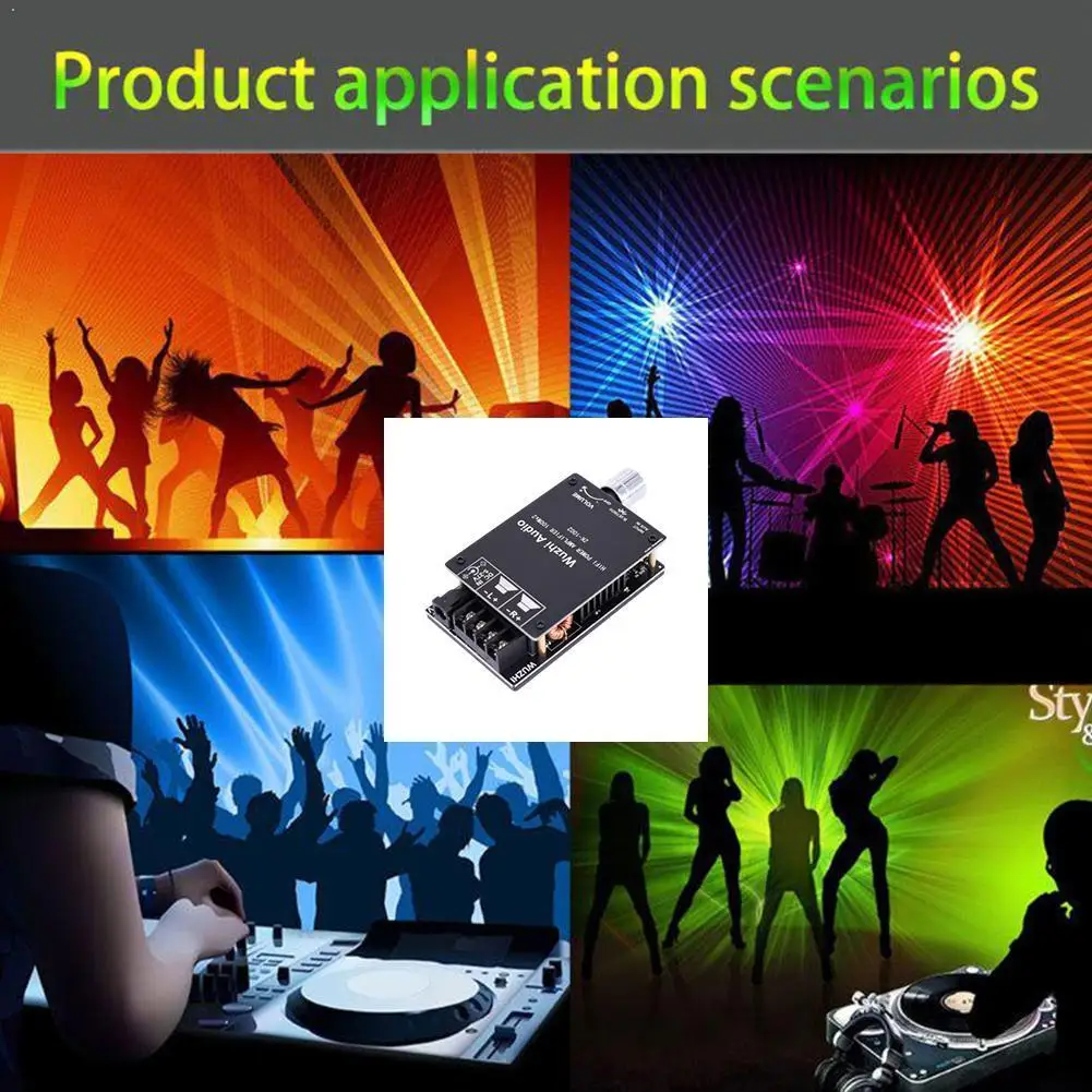 TPA3116 усилитель Bluetooth Φ + 1002 AUX 100Wx2 HiFi входы J3R2|Общественное вещание| |