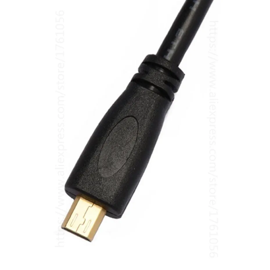 Высокоскоростной HDMI к Micro HDMI D кабель 1080P прямоугольный для sony FDR-AX53 Handycam, HXR-NX80, FDR-AX700, HDR-CX405