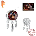 Бусины-шармы Ловец снов из серебра 925 пробы