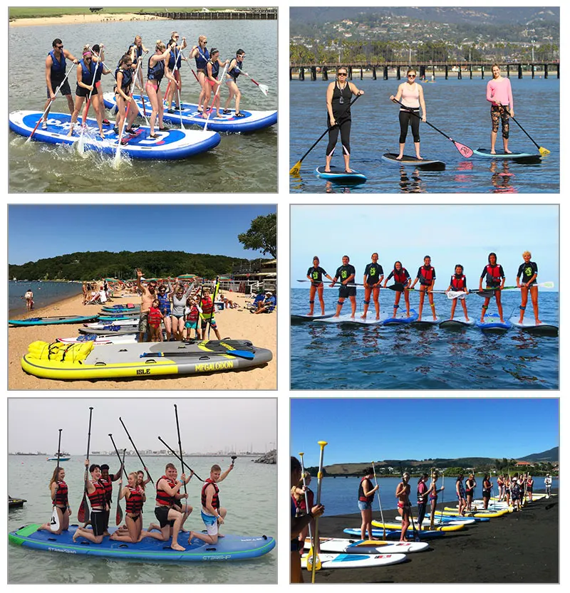 Горячая Распродажа надувная доска для весла серфинга SUP водные спортивные игры |