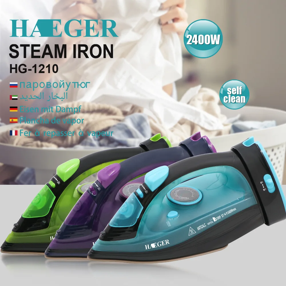 

Household Electric Steam Iron Handheld Portable Wireless Steam Iron Wired Ironing Machine Electric Garment Cleaner Iron Clothes