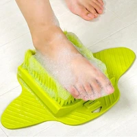foot massage brush bath shower foot scrubber foot washing cleaning slippers shoes dead skin remover exfoliating foot care brush