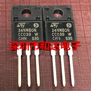 Original 5pcs/ 34NM60N STF34NM60N TO-220F 600V 29A