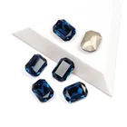 YANRUO 4627 стекла лучшего качества стразы s цвет Монтана Octagon формы Shing Nail Стразы для 3D DIY Nail Art Gems