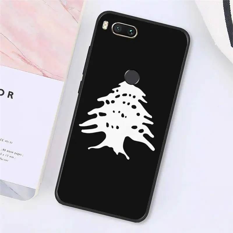 

Lebanese Lebanon Flag Phone Cases For Xiaomi Redmi note 7 8 9 t k30 max3 9 s 10 pro lite Luxury brand shell funda coque