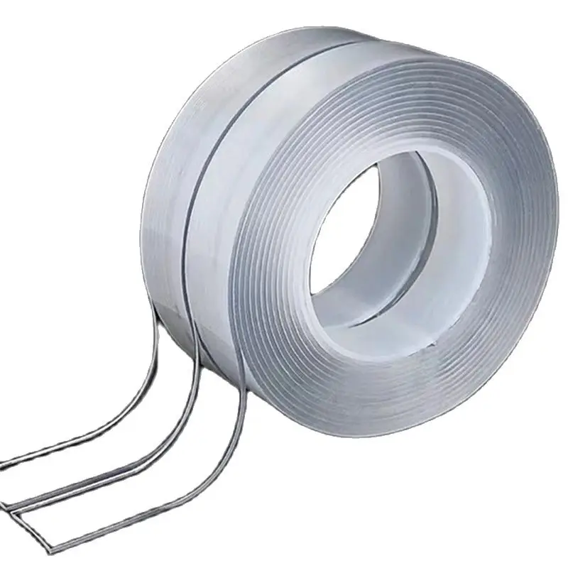 

Double Sided Tape Heavy Duty Multipurpose Removable Mounting Tape Adhesive Grip Reusable Strong Sticky Wall Tape Strips Tape