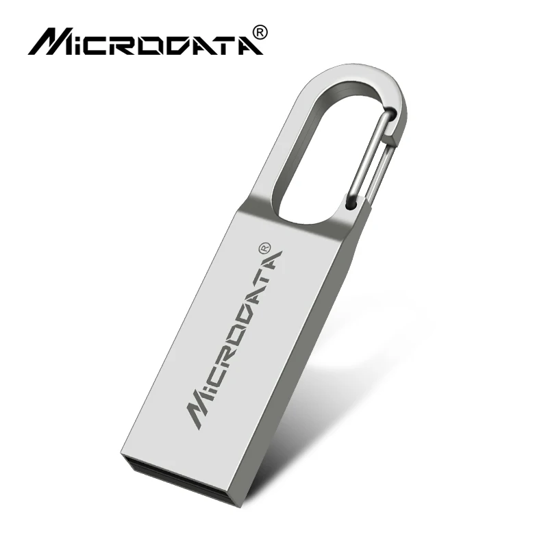 Водонепроницаемый металлический флеш накопитель 8 ГБ 16 USB 32 64 флешка 128 в