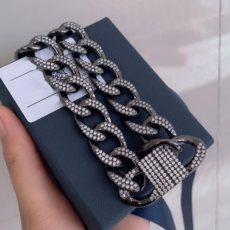 UMGODLY роскошное Брендовое ожерелье высокого качества черное темно-серое из