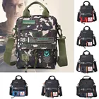 Сумка-Кроссбоди Мужская, нейлоновая, камуфляжная, водонепроницаемая