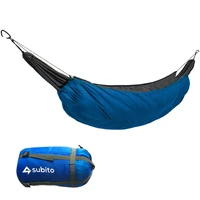 outdoor camping hiking hammock winter warm portable underquilt hammock cotton thermal under blanket insulation sleeping bag 2 3m