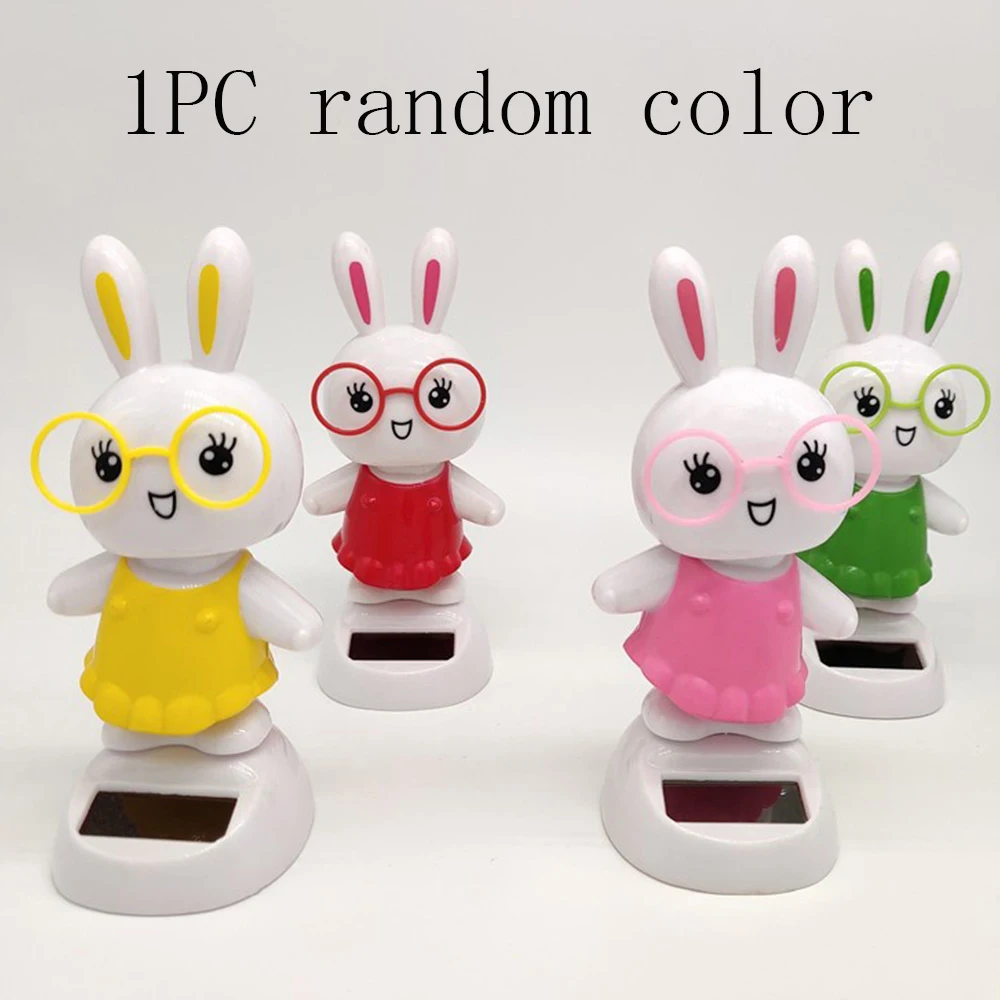 Автомобильные украшения милые танцевальные качающиеся головки кукла кролика
