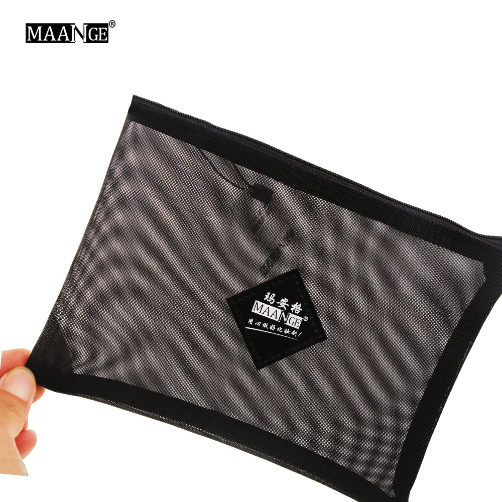 Сумка для кистей макияжа MAANGE Профессиональный Переносной чехол косметических с