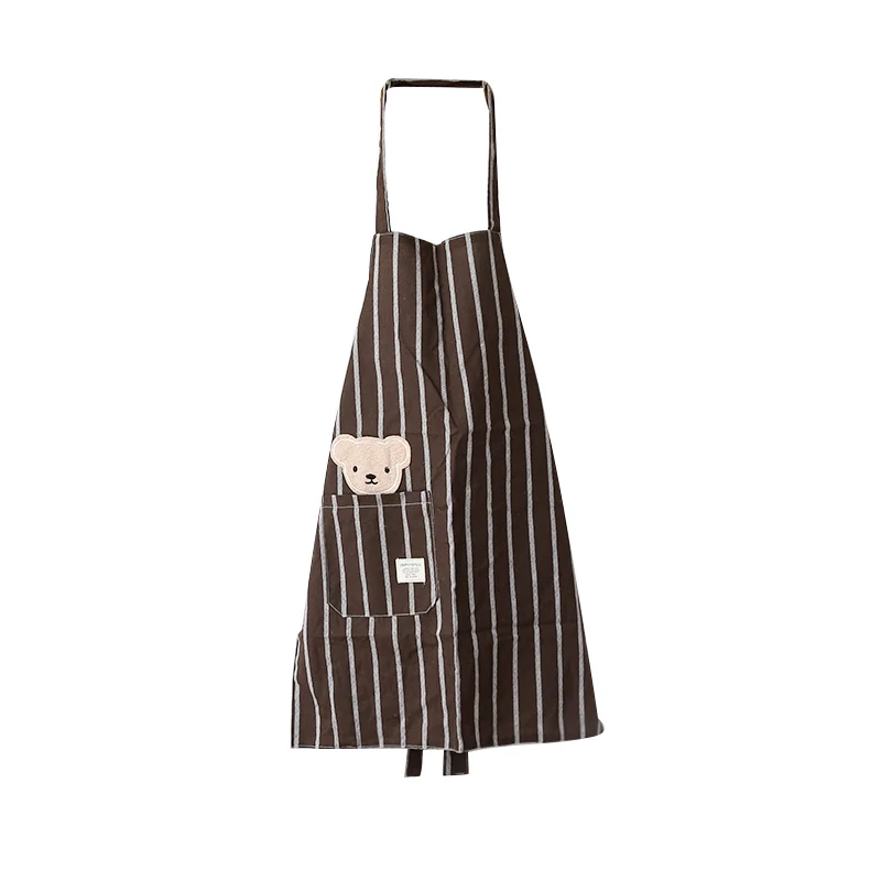 

Apron Female Fashion Adult Household Kitchen Waterproof Oil-Proof Restaurant Work Clothes Coat Full Body Apron
