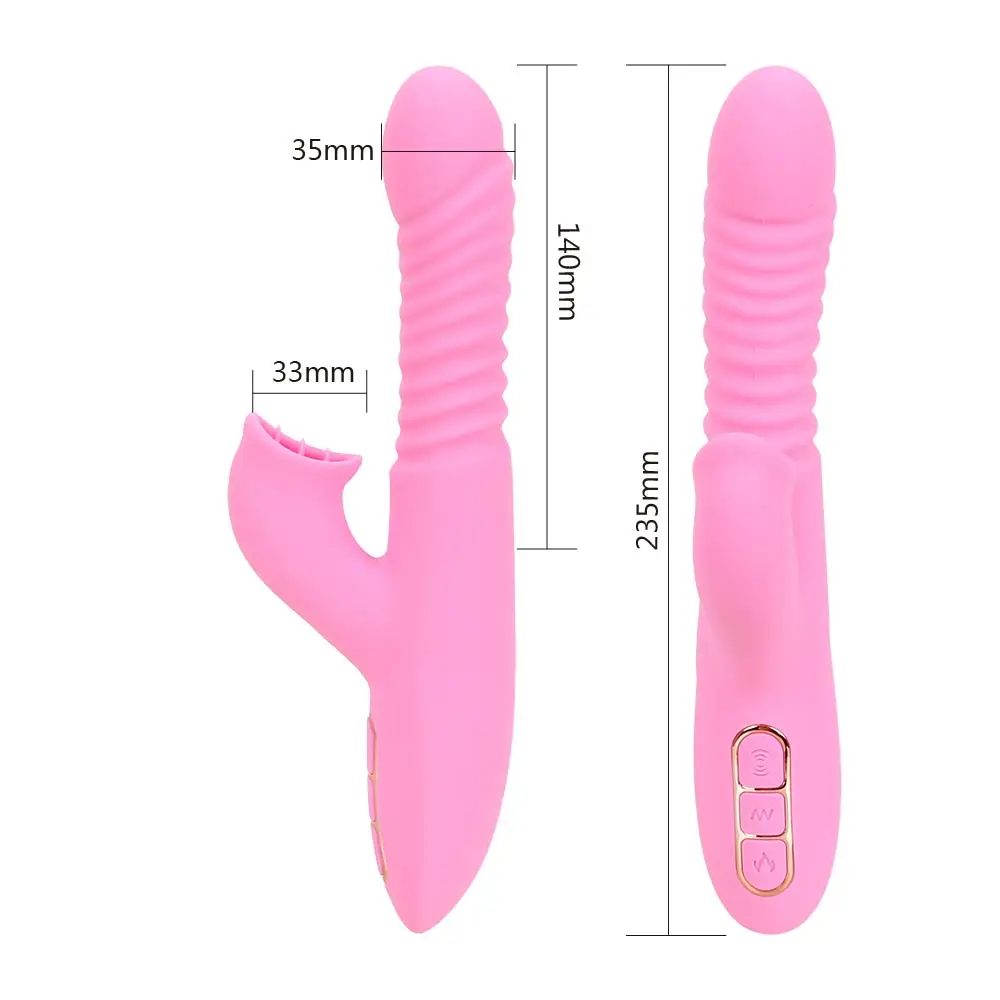 2 в 1 Женский Вибратор-присоска для стимуляции клитора и точки G | Красота здоровье