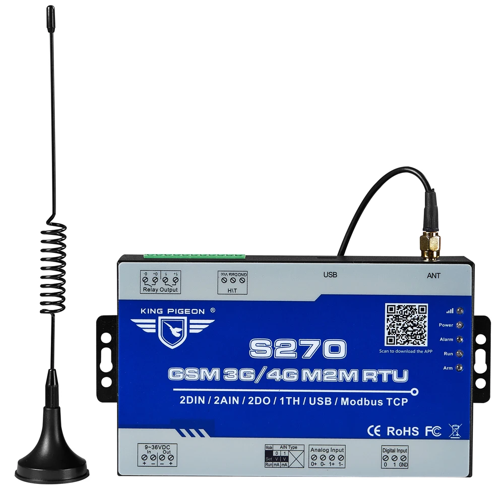 GSM GPRS RTU контроллеры Беспроводная система дистанционного управления