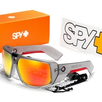 2021 high quality spy womens polarized sunglasses translucent frame unisex brand trendy sun glasses 5 barrel hinges with case