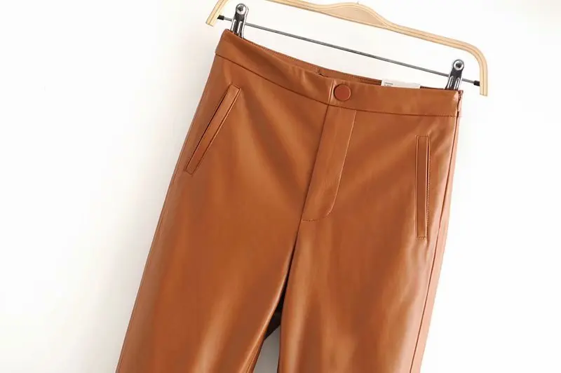 WF50 плотные базовые-1505 европейские и американские модные повседневные брюки |