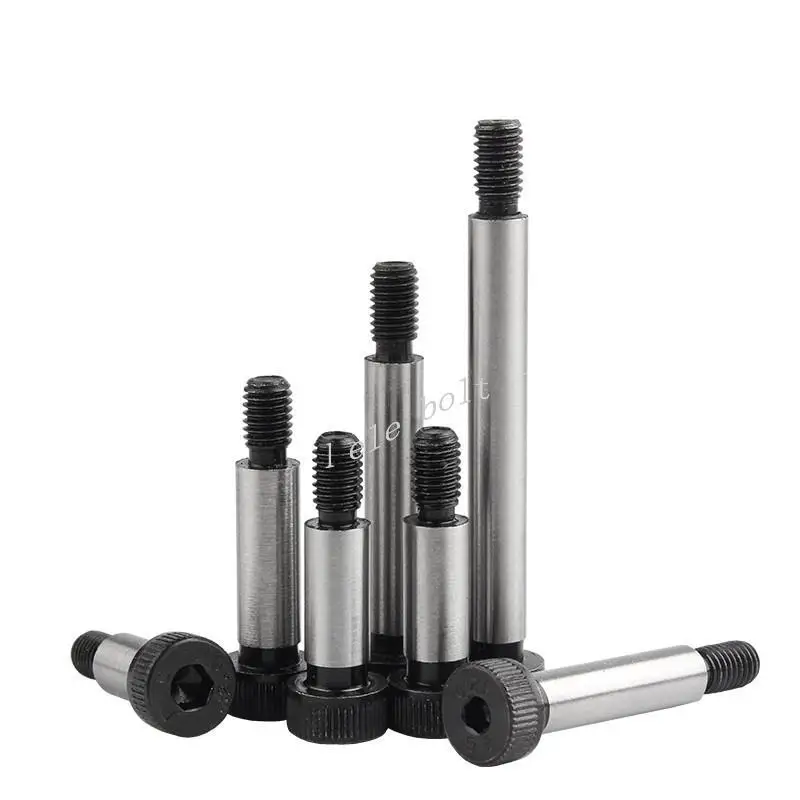 

1PC M5 M6 Dia=6 6.5 8mm Grade 12.9 Steel Hex Hexagon Socket Cap Head Shoulder Roller Bearing Screw Bolt High Tensile
