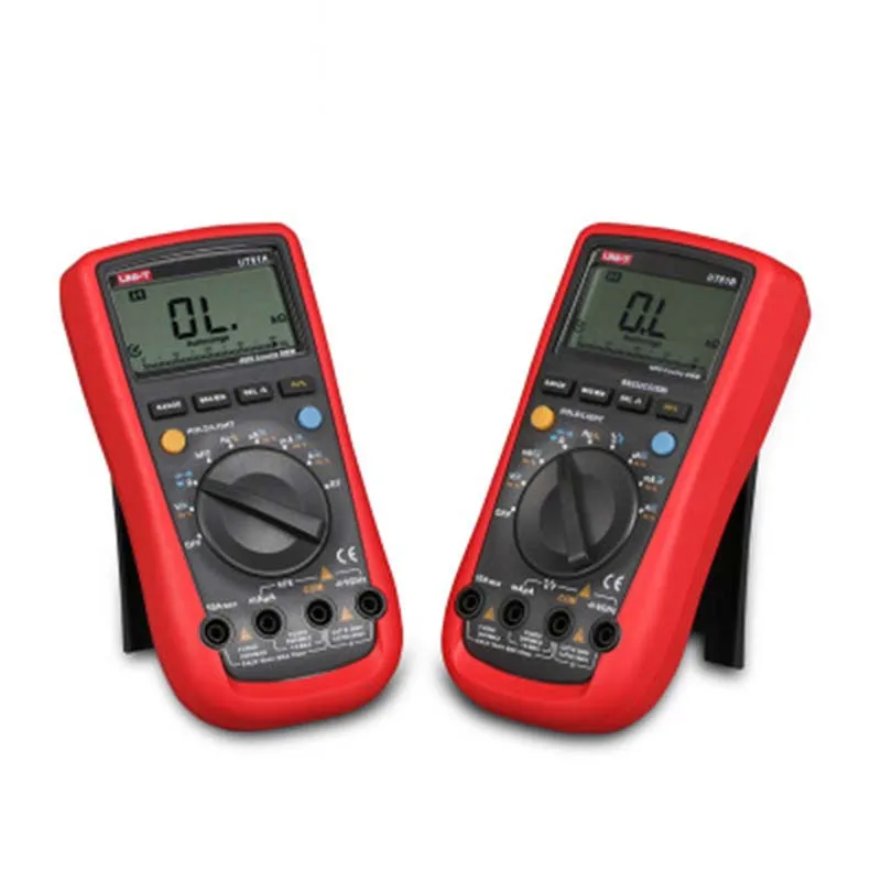 Uni-t мультиметры UT61A UT61B UT61C UT61D UT61E Современный цифровой мультиметр anto диапазон AC/DC