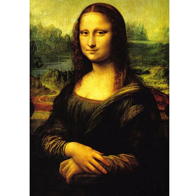 Алмазная 5d картина сделай сам Мона Лиза милая Бриллиантовая вышивка распродажа