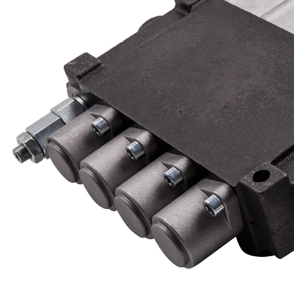 

4 Spool Hydraulic Directional Control Valve 11Gpm Double Acting Cylinder Spool