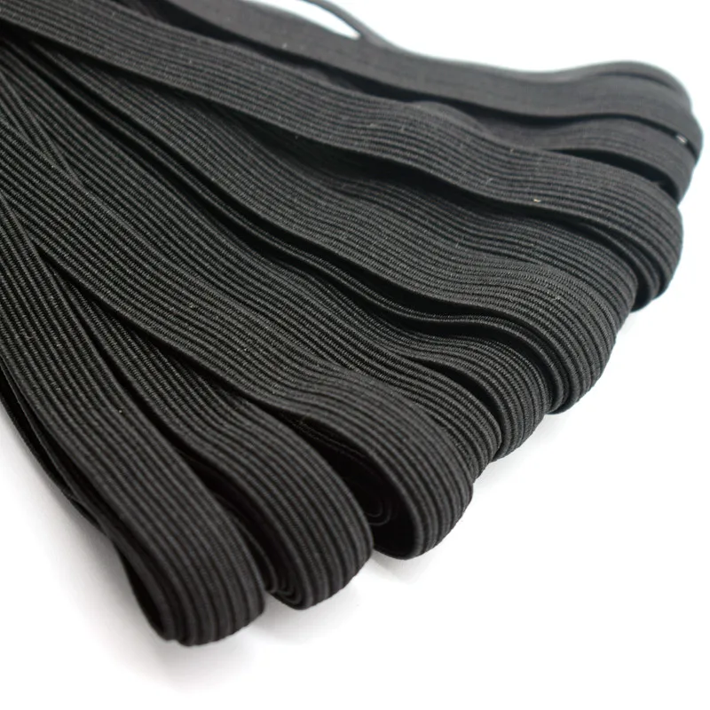 10 ярдов тканый плоский вязаный эластичный шнур для рукоделия эластичная лента