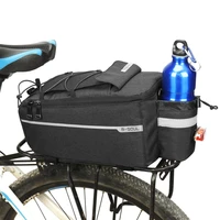 10l waterproof bicycle seatpost bag bike saddle seat storage pannier bag cycling mtb road rear pack cycling handbag bikepacking