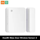 Оригинальный датчик Xiaomi Mijia для дверей, окон, 2, Bluetooth, подключение, защита от взлома, детектор, умный дом, приложение MI Home
