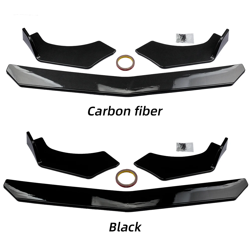 Новый Регулируемый универсальный автомобильный передний бампер для губ