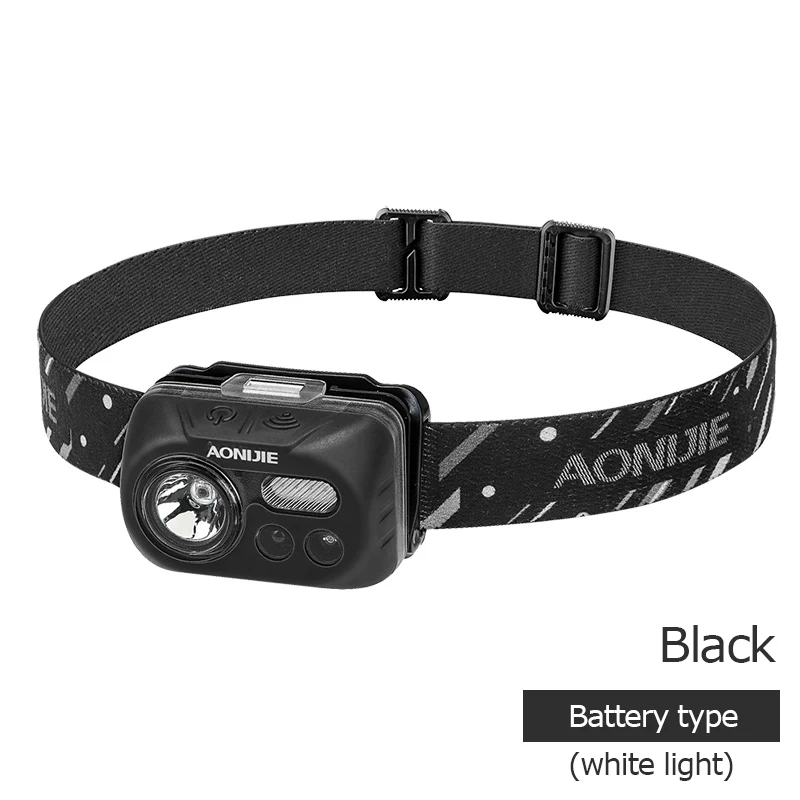 

Waterproof Sensitive LED Headlight Headlamp Flashlight Sensor Light For Running Fishing Camping Hiking Cycling