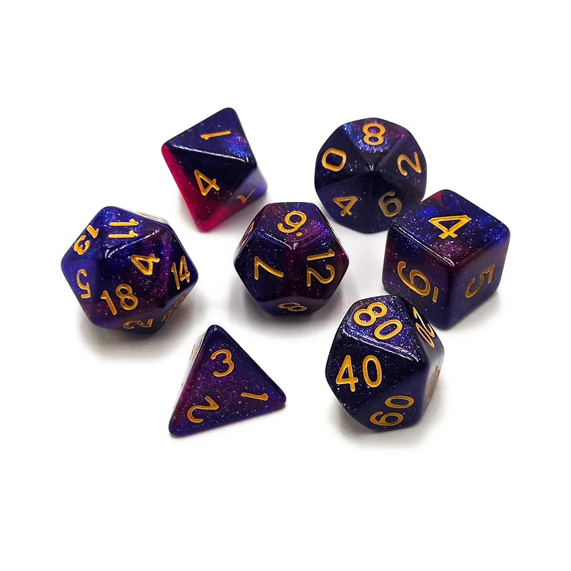 Новый дизайн весы с драконом металлические кости 7 шт. Dungeons настольные