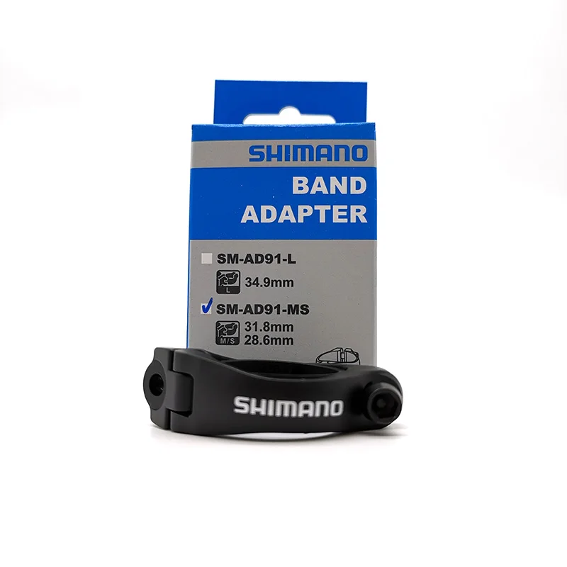 Shimano SM AD91 MS 31 8 мм/28 6 мм передний переключатель полосы адаптер для Di2 FD R9150| |